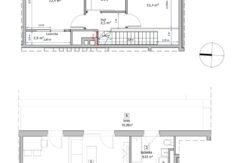 Rzut mieszkania 4 pok. na Jagodnie we Wrocławiu przy ul.Drabika7